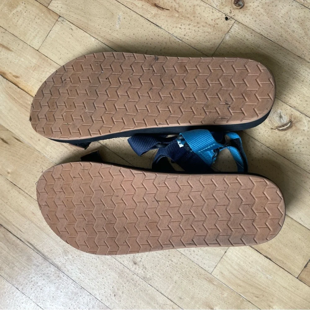 Crane‎ Mens Casual Sandals blue summer Size 12